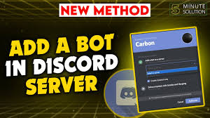 how to add a bot in discord server 2024
