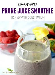 kid approved prune juice smoothie to