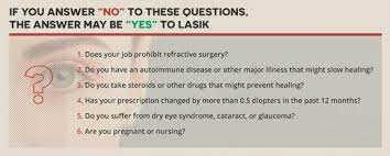 candidates for lasik surgery