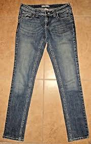 Refuge Denim Jeans Size 5 Juniors Skinny Decorative Back Pockets Vgc Ebay