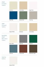 Colors Finishes Insulated Panels All Weather Insulated