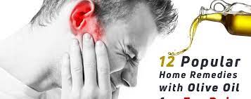 home remes with olive oil for ear pain