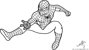 These alphabet coloring sheets will help little ones identify uppercase and lowercase versions of each letter. Amazing Spiderman Coloring Pages