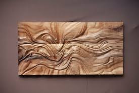 Large Size Organic Wood Wall Art