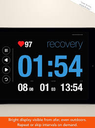 tabata timer and hiit timer on the app