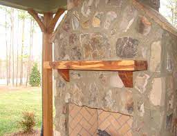 Outdoor Fireplace Mantel American