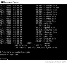 how to use the windows command line dos