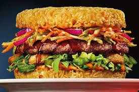 Burger With Noodle Bun Heres How You Can Make It Cookbook