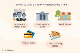 The majority choose check cashing stores as they are the quickest, the easiest and sometimes a check casher offers a number of financial services, many of which you would expect to find at a. Where To Cash A Check Without Paying Fees