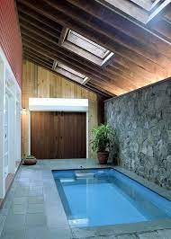 Build your swimming pool inside your house or glazed terrace, so in summer when. Small House Design With Swimming Pool
