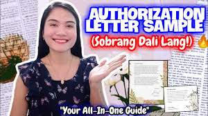 paano gumawa ng authorization letter