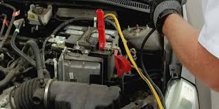 Your vehicle's battery is located in the trunk next to the compact spare tire. Car Batteries Auto Batteries For Trucks Suv S Les Schwab