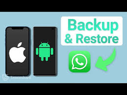 how to backup and re whatsapp on