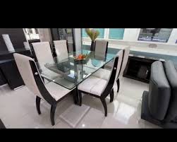 Comedores modernos con sillas en blanco. Inicio Elegant House Muebles Y Decoracion Bogota