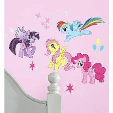 my little pony wall decals 31ct party