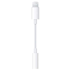 Apple Lightning To 3 5 Mm Headphone Jack Adapter Cable White From At T
