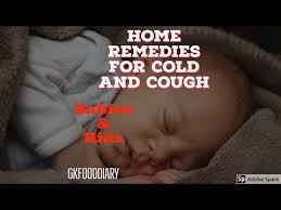 home remes for cough cold