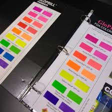 Dayglo Color Charts For Gloprill Fda And Gloprill Non Fda