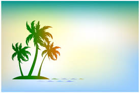 Palm Tree Wall Art Silhouette Graphic