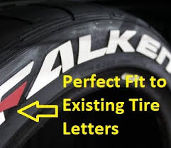 Tire Lettering Perfect Tire Letter Match