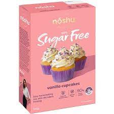 Noshu 98 Sugar Free Vanilla Cupcakes Mix 350g Woolworths gambar png