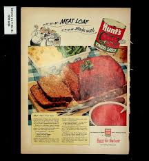 1953 hunt 039 s tomato sauce meatloaf