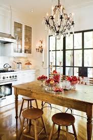 What happens to the dust? Tour A French Bistro Style Kitchen With Bold Blue Cabinets Home Kitchens Kitchen Inspirations French Country Kitchen