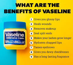 uses of vaseline petroleum jelly