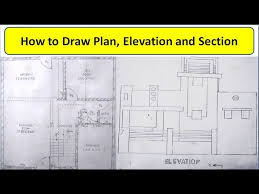 Building Drawing Plan Elevation And