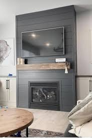 Modern Shiplap Fireplace Ideas