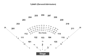 Toyota Amphitheatre Seating Chart Ticket Solutions