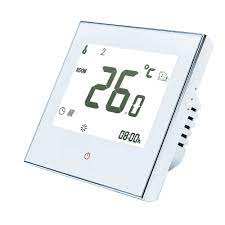 home programmable thermostat for radiant floor heating system smart touchscreen heat only thermostat for in floor heating system 95 240v size