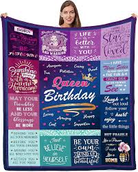 30th birthday gifts for women throw