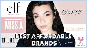 5 best affordable makeup brands you
