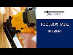 toolbox talk nail guns you