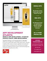 Request a quote for app development in atlanta & iot technologies. Iphone App Development Services Company Atlanta By Appzoro Issuu