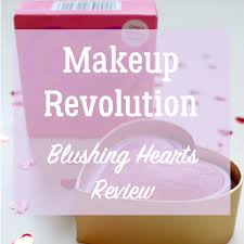 makeup revolution blushing hearts
