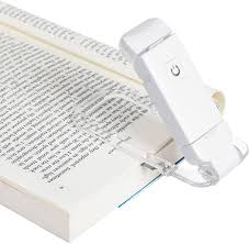 Dewenwils Usb Rechargeable Book Reading Light Warm White Brightness Adjustable For Eye Protection Led Clip On Book Lights Portable Bookmark Light For Reading In Bed Car Amazon Com