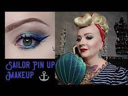 tuto maquillage pin up style marin