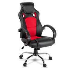 Red, desk chairs office & conference room chairs : Racing Style Pu Leather Office Desk Chair Red