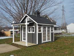 Garden Shed With Porch Recreation