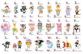 abc latin alphabet cute