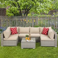 Is an american furniture chain with more than 300 stores across the united states, canada, europe, asia, and the middle east. Pannow 7 Piece Outdoor Garden Patio Furniture Set Sectional Cushioned Sofa Sets Furniture Stores Near Me Outdoor Furniture With 2 Pillows And Coffee Table Light Grey Beige Walmart Com Walmart Com