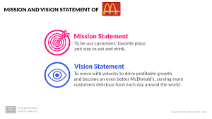 mcdonald s mission and vision statement