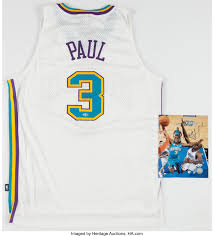 But the most enduring speech was delivered by small forward morris peterson, who had come to new orleans after seven forgettable seasons in toronto. Chris Paul Signed New Orleans Hornets Jersey And Photograph Lot 42094 Heritage Auctions