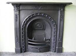 Victorian Cast Iron Fireplace