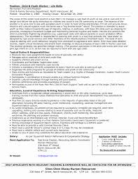 Child Support Worker Cover Letter Resume Template And Disability