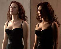 Scarlett Johansson's test shots for Black Widow, 2010. : rpics
