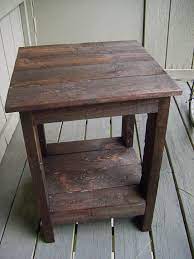 Tryed Side Table Pallet Redux Do It