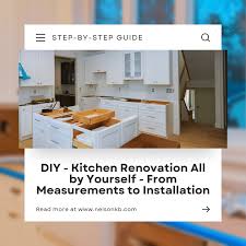 diy kitchen renovation all by